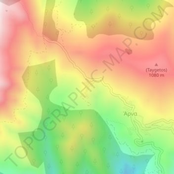Spartia topographic map, elevation, terrain