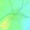 Gandharvakottai topographic map, elevation, terrain