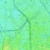 Taman Cattleya topographic map, elevation, terrain