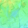 Princess Vlei topographic map, elevation, terrain