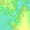 Идель topographic map, elevation, terrain