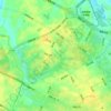 东安湖公园 topographic map, elevation, terrain