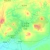 五大连池世界地质公园 topographic map, elevation, terrain