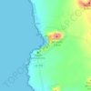 Peña del Guincho topographic map, elevation, terrain