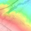 Lagoa do RK topographic map, elevation, terrain