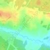 Кисляки topographic map, elevation, terrain