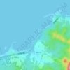 黄岛子岛 topographic map, elevation, terrain