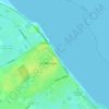 Pier Gardens topographic map, elevation, terrain