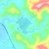 九峰水库 topographic map, elevation, terrain