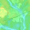 Малая Дубна topographic map, elevation, terrain