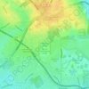 Wanstead Flats topographic map, elevation, terrain