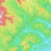 Elk Creek topographic map, elevation, terrain