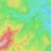 Smiths Gully topographic map, elevation, terrain