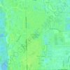 Pine Ridge topographic map, elevation, terrain