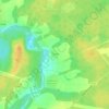 Глазово topographic map, elevation, terrain