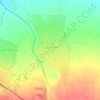 Karlanyurt topographic map, elevation, terrain