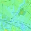 River Beam topographic map, elevation, terrain