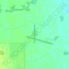 Morden topographic map, elevation, terrain