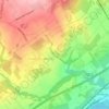 Le Blacon topographic map, elevation, terrain