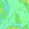 Меленки topographic map, elevation, terrain