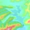 合东水库 topographic map, elevation, terrain