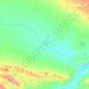 北麓河 topographic map, elevation, terrain