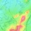 Dawson's Hill topographic map, elevation, terrain