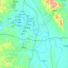 汨罗江 topographic map, elevation, terrain