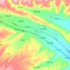 黑林河 topographic map, elevation, terrain