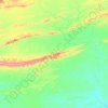 Mahapal Ridge topographic map, elevation, terrain
