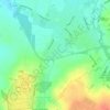 Pix Brook topographic map, elevation, terrain