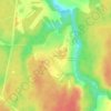 Хлыбы topographic map, elevation, terrain