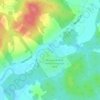 Musquodoboit River topographic map, elevation, terrain