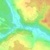 Белбаж topographic map, elevation, terrain