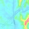 Sungai Kandang Rusa topographic map, elevation, terrain