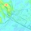 Sungai Segamat topographic map, elevation, terrain