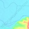 根河 topographic map, elevation, terrain