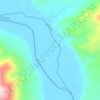 通天河 topographic map, elevation, terrain