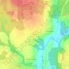 Зыково topographic map, elevation, terrain