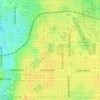Hobart Lake topographic map, elevation, terrain