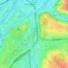 Porte des Allemands topographic map, elevation, terrain