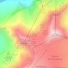 Glacier du Dar topographic map, elevation, terrain