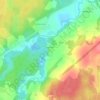 Хволово topographic map, elevation, terrain