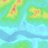 Sungai Mas topographic map, elevation, terrain