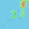 前島 topographic map, elevation, terrain