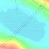 茶卡盐湖 topographic map, elevation, terrain