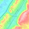 Collinsville topographic map, elevation, terrain