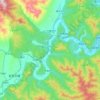 拒马河 topographic map, elevation, terrain