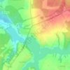 Жестылево topographic map, elevation, terrain