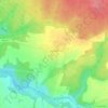 Акатьево topographic map, elevation, terrain